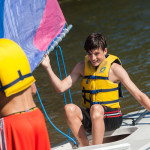 sailing clinic water lake boys summer camp kingswood