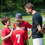 team huddle sprts campers counselors summer camp