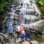 nature hiking trips waterfall mountains new hampshire Appalachian trail boys summer camp