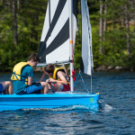 sailing lake water new hampshire mountains nature beautiful sleepaway camp