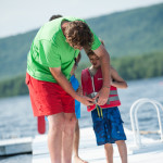 waterfront lifeguard safety boys summer camp new england lake mountains