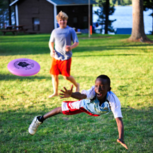 Kids Enjoying Sleepaway Camp