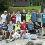 cabin group friends boys