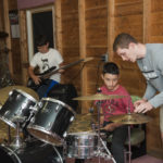 drums campers clinic teaching